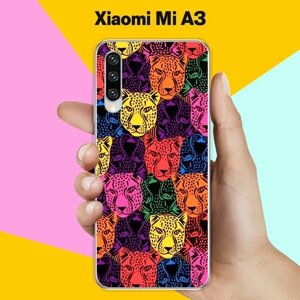 Силиконовый чехол на Xiaomi Mi A3 Тигры / для Сяоми Ми А3