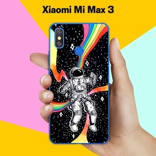 Силиконовый чехол на Xiaomi Mi Max 3 Астронавт 40 / для Сяоми Ми Макс 3