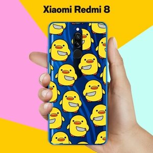 Силиконовый чехол на Xiaomi Redmi 8 Опасный утёнок / для Сяоми Редми 8