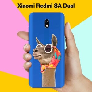 Силиконовый чехол на Xiaomi Redmi 8A Dual Лама / для Сяоми Редми 8А Дуал