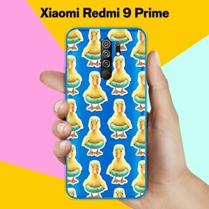 Силиконовый чехол на Xiaomi Redmi 9 Prime Утята-спасатели / для Сяоми Редми 9 Прайм