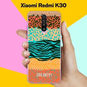 Силиконовый чехол на Xiaomi Redmi K30 Узор 11 / для Сяоми Редми К30