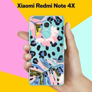 Силиконовый чехол на Xiaomi Redmi Note 4X Пятна / для Сяоми Редми Ноут 4Х