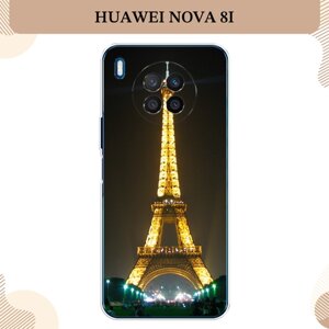 Силиконовый чехол "Париж 2" на Huawei Nova 8i/Honor 50 Lite / Хуавей Нова 8i/Хонор 50 Лайт