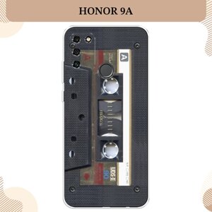 Силиконовый чехол "Пленочная кассета" на Honor 9A / Хонор 9А