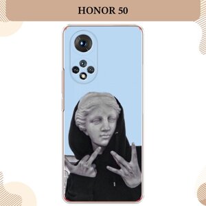 Силиконовый чехол "SWAG статуя" на Honor 50/Huawei Nova 9 / Хонор 50