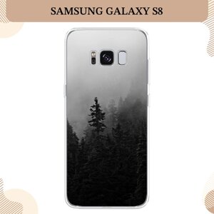 Силиконовый чехол "Туманный лес" на Samsung Galaxy S8 / Самсунг Галакси S8