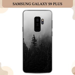 Силиконовый чехол "Туманный лес" на Samsung Galaxy S9 Plus / Самсунг Галакси S9 Плюс