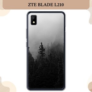 Силиконовый чехол "Туманный лес" на ZTE Blade L210 / ЗТЕ Блэйд Л210