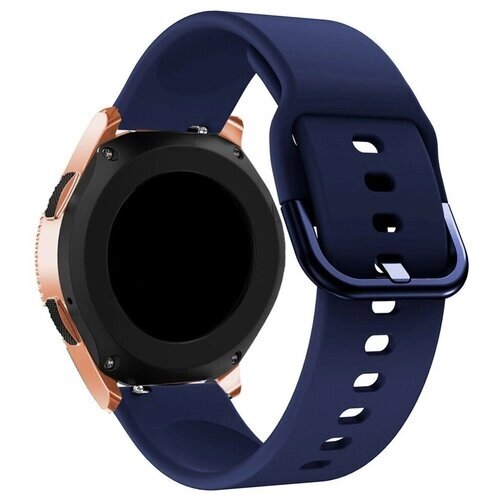 Силиконовый ремешок 20 мм для Samsung Galaxy Watch 42 мм, синий