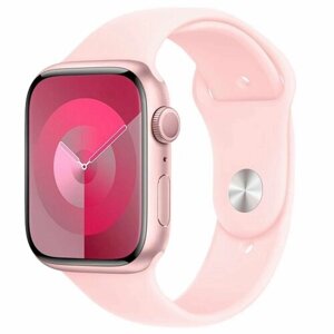 Смарт-часы Apple Watch Series 9, 45mm, Pink / Розовый - S/M