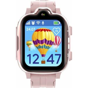 Смарт-часы Кнопка Жизни Aimoto Trend, 40мм, 1.69", розовый / розовый [8209922]