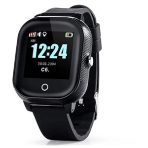 Смарт часы Smart Watch GW700s с GPS, водонепроницаемые чёрные. Умные часы-телефон