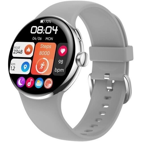 Смарт-часы WIFIT wiwatch R1 1.3", серебристый (WIF-WF004SI)