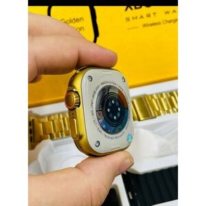Смарт часы X-BO 8 Ultra PREMIUM Series Smart Watch Android, золотой