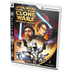 Star Wars The Clone Wars Republic Heroes (PS3) английский язык