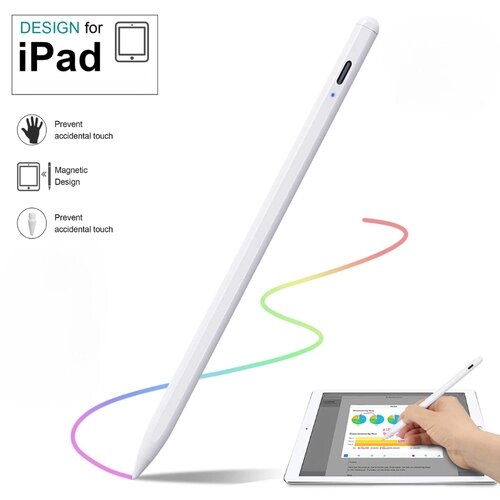 Стилус универсальный для iPad с 2018г и новее / Stylus Pen c магнитной поддержкой