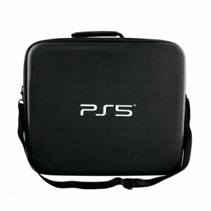 Сумка квадратная для Sony Playstation 5 PS5 и геймпадов Dualsense чехол Черная