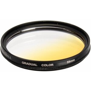 Светофильтр Green-L градиентный желтый (gradual color yellow) - 58mm