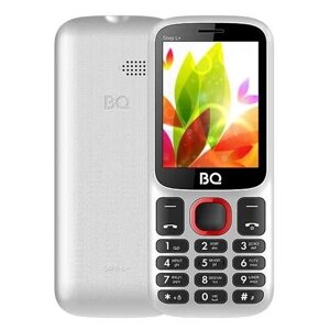 Телефон BQ 2440 Step L+2 SIM, бело-красный