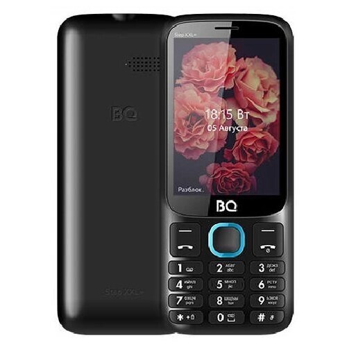 Телефон BQ 3590 Step XXL+2 SIM, черный/синий