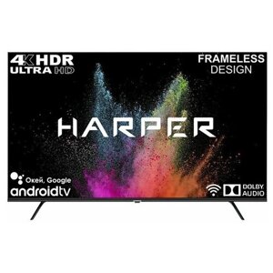 Телевизор 55" Harper 55U770TS (4K UHD 3840x2160, Smart TV) черный