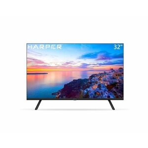 Телевизор " harper 32R721TS (32"1366x768/HDMI, USB, AV, AUX/DVB-T2, с, S, S2/черный)
