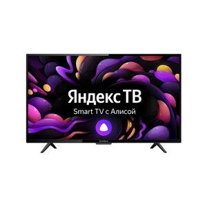 Телевизор irbis 43U1 YDX 115FBS2, 43", 3840x2160,16:9, frameless, tuner (DVB-T2/DVB-S2/DVB-C), android 9.0 pie, яндекс, 1,5GB/8GB, wi-fi, input