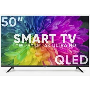 Телевизор LED 50” HD soundmax SM-QLED50T21SU\Q черный