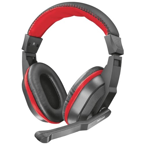 Trust Ziva Gaming Headset, черный/красный