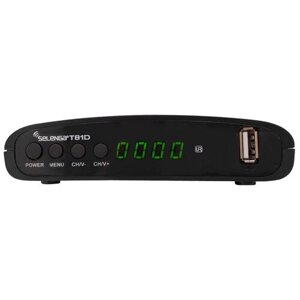 ТВ-тюнер Selenga T81D (2xUSB, Ant in, Ant out, HDMI, IR in, AV out jack)