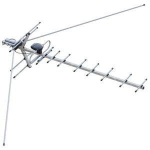 Уличная DVB-T2 антенна рэмо BAS-1333-DX гроза