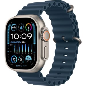 Умные часы Apple Watch Ultra 2 49 мм Titanium Case GPS + Cellular, Blue Ocean Band, One Size