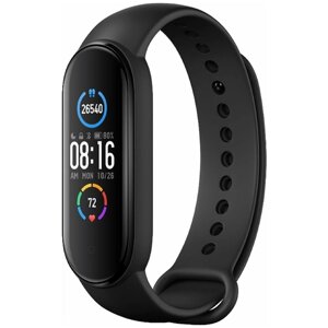 Умный браслет Xiaomi Mi Smart Band 5 35 мм без NFC RU, черный