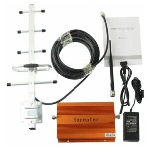 Усилитель сигнала GSM Repeater TD-980 (300 кв. м) - полный комплект