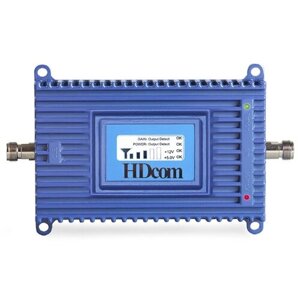 Усилитель сигнала сотовой связи HDcom 70U-2100 (блок репитера) на площади до 800м2 - 3G усилитель сигнала для дачи