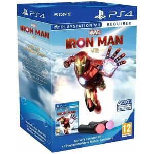 Видеоигра Marvel's Iron Man VR Русская Версия (только для PS VR) + Контроллеры движений PlayStation Move Controller (PS4)