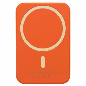 Внешний аккумулятор ( для Power Bank) SafeMag 3500mAh (оранжевый)