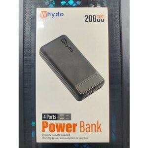 Внешний аккумулятор (Power bank) Whydo, 20000mAh черный