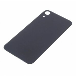 Задняя крышка для Apple iPhone XR (с широким отверстием) черный, AAA