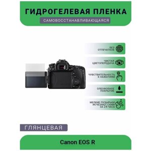 Защитная глянцевая гидрогелевая плёнка на камеру Canon EOS R