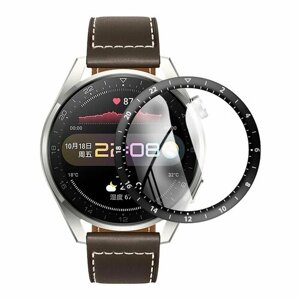Защитная пленка для смарт-часов TPU Polymer nano для Huawei Watch 3 Pro, черный, 1 шт.