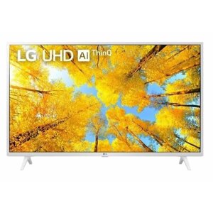 43" Телевизор LG 43UQ76906LE 2022 LED, HDR RU, белый шелк