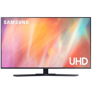 50" Телевизор Samsung UE50AU7500U 2021 VA, черный
