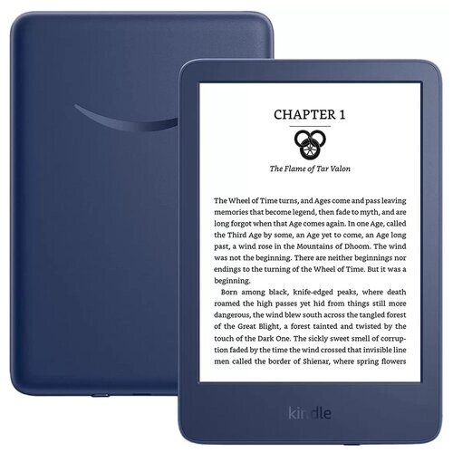 6" Электронная книга Amazon Kindle 11 2022 1024x768, E-Ink, комплектация: стандартная, синий