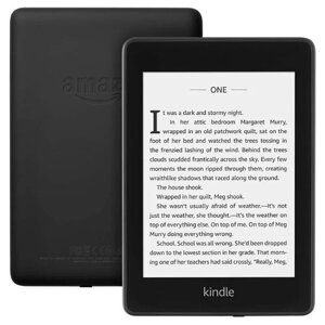 6" Электронная книга Amazon Kindle PaperWhite 2018 1440x1080, E-Ink, 8 ГБ, комплектация: стандартная, black