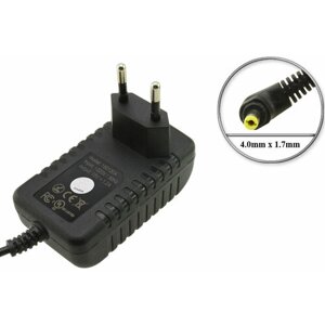 Адаптер (блок) питания 15V, 1.2A, 18W, 4.0mm x 1.7mm (150120A, Y0501, PN150120W), 1 метр, для портативной умной колонки Яндекс. Станция Мини с Алисой