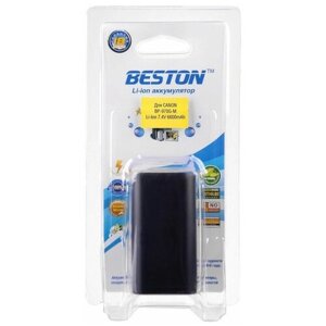 Аккумулятор BESTON для видеокамер Canon BST-BP970GM, 7.4 В, 6600 мАч