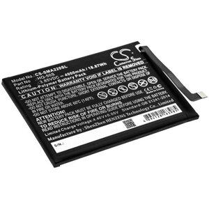 Аккумулятор CS-SMA220SL HQ-50S для Samsung Galaxy A02, Galaxy A02 2021 3.85V / 4900mAh / 18.87Wh