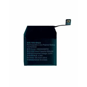 Аккумулятор для смарт часов Huawei GT 3 42mm HB522025EFW 292 mAh